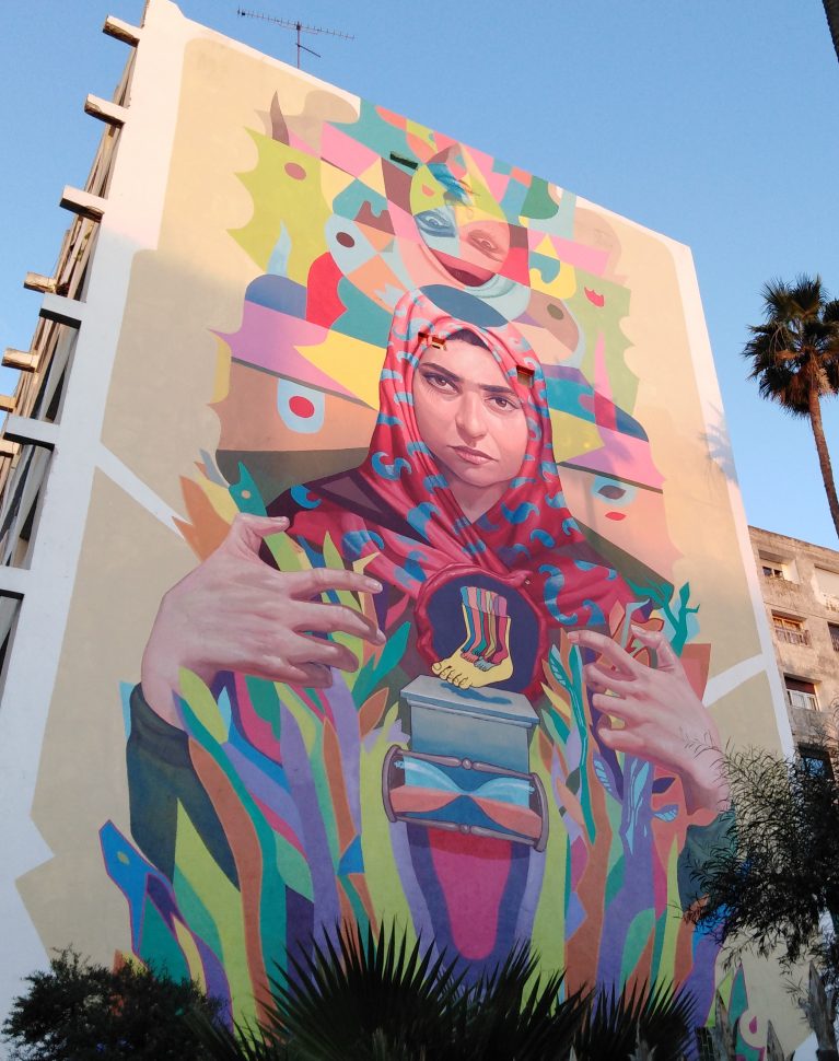 Graffiti in Rabat
