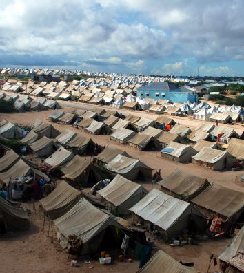 Großes Flüchtlingslager in Somalia