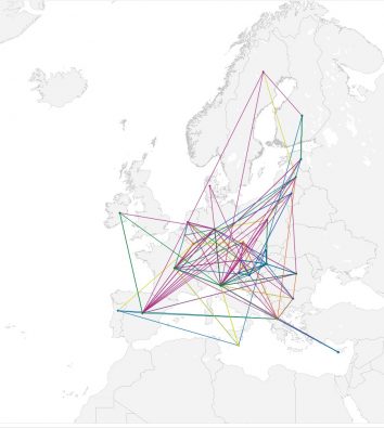 Karte von European Solidarity Trecker