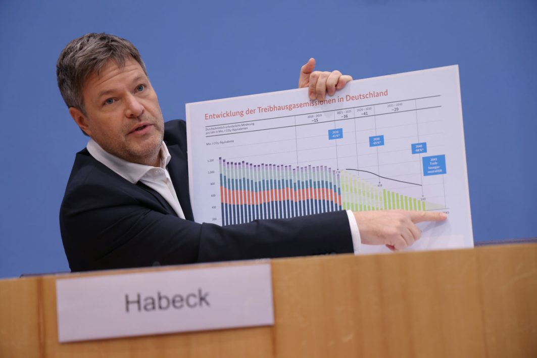 Klimaschutzminister Robert Habeck