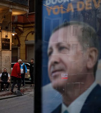 Erdogan-Wahlplakat